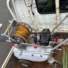 KOSHIN 工進工業製 噴霧器ES-50T AAA-0 中古　散布機 キャリータンク 農業 農薬 農機の画像