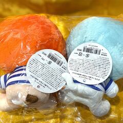 【新品】ぬいぐるみ 2個セットで「うパくん」「さラちゃん」の画像