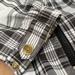 23区　23eSPORT チェック柄 フード付きジャケットの画像