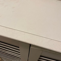 ホワイト　下駄箱の画像