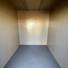 【三重】① シャッター倉庫　(土日引き取り可)　1坪　シャッター付倉庫　PS-2R　物置　ハウス　バイク　コンテナ　自転車　【配送可】の画像