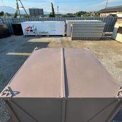 【三重】① シャッター倉庫　(土日引き取り可)　1坪　シャッター付倉庫　PS-2R　物置　ハウス　バイク　コンテナ　自転車　【配送可】の画像