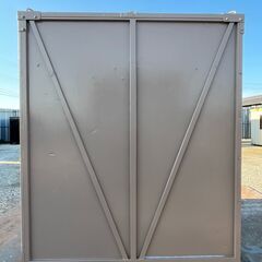 【三重】① シャッター倉庫　(土日引き取り可)　1坪　シャッター付倉庫　PS-2R　物置　ハウス　バイク　コンテナ　自転車　【配送可】の画像