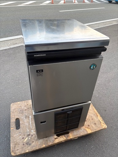 ■中古品 ホシザキアイスキューブメーカー IM-25M 2014年 395ｘ450ｘ800ｍｍ 動作問題なし 製氷機②■