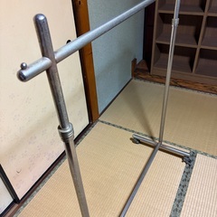 業務用ハンガーラック(キャスター付)高さ調整可〜3個〜の画像