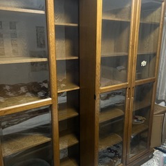 本棚　前後2列収納タイプの画像