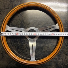 ナルディ NARDI ステアリング クラシック ウッド ホーンボタン付の画像