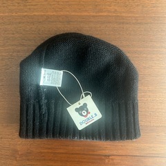 タグ付き！DOUBLE.B ベビー用ニット帽子 M (52-56) の画像