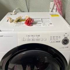 新しいドラム式洗濯機の画像