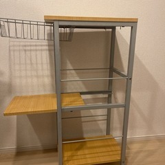 スライド式 きっちんかーとキッチンカートの画像