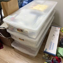 【現金手渡し用】アイリスオーヤマ　衣装ケース２個セットの画像