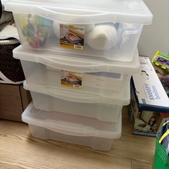 【現金手渡し用】アイリスオーヤマ　衣装ケース２個セットの画像