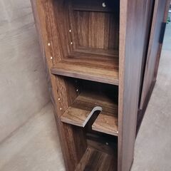 美品 萩原(Hagihara) トイレラック 収納 スリム 洗面所収納 サイドラック 棚板の画像