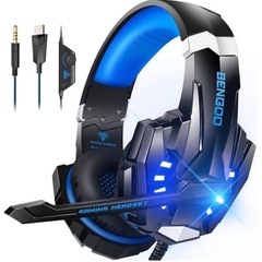 新品未使用品✨ゲームヘッドセット マイク付きの画像