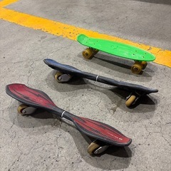 大阪市　Jボード　スケートボード　3点セットの画像