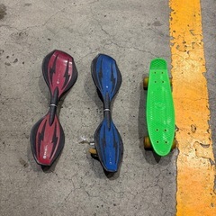 大阪市　Jボード　スケートボード　3点セットの画像