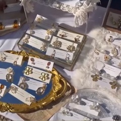 【期間限定‼️】12/14 枚方市 五六市祭り ハンドメイドイヤリング300円割引クーポン配布中！の画像