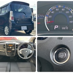 スティングレー　ダンロップタイヤ残9割　プッシュスタート　アルミ　ワゴンRの画像