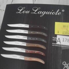 コストコ商品番号　60775　ル ライヨール ステーキナイフ 6本セット　A17861の画像