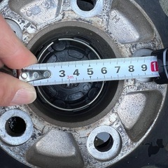 エクストリームJ 17インチアルミホイール＋ナット、スタッドレス　４本の画像