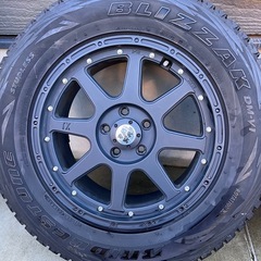 エクストリームJ 17インチアルミホイール＋ナット、スタッドレス　４本の画像