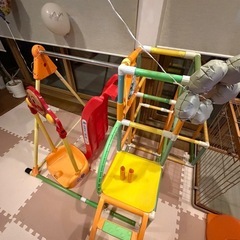 アンパンマンジャングルジム　ブランコ付きの画像