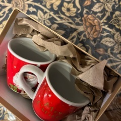 Xmasペアカップの画像