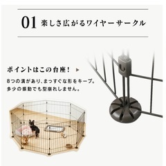 アイリスオーヤマ　ワイヤーサークルの画像