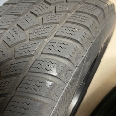 スタッドレスタイヤ&ホイール 4本セット　195/65/15の画像