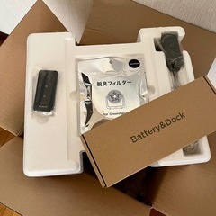 バルミューダ グリーンファン C2 サーキュレーターA02A-WK バッテリーの画像