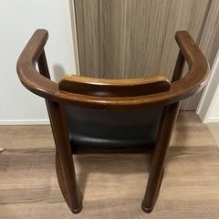 SEF アームダイニングチェア 黒の画像