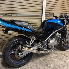カワサキ　バリオス　火の玉カラー　配送可能　支払いは現金or振り込みも可能　カフェレーサーの画像