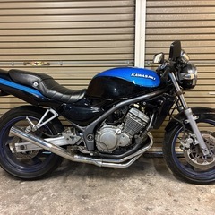 カワサキ　バリオス　火の玉カラー　配送可能　支払いは現金or振り込みも可能　カフェレーサーの画像