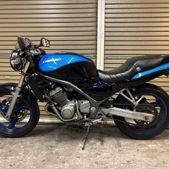 カワサキ　バリオス　火の玉カラー　配送可能　支払いは現金or振り込みも可能　カフェレーサーの画像