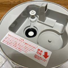 《francfranc》シレーヌ 2WAY 加湿器　グレー JF88-HFの画像