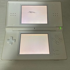 任天堂DSlite 白　ジャンク品の画像