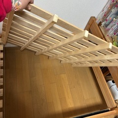 【無印良品】ベッドフレーム 木製　シングルの画像