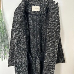 定価10万 イザベルマランエトワール ツイードジャケットコート アルパカ の画像
