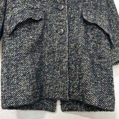 定価10万 イザベルマランエトワール ツイードジャケットコート アルパカ の画像