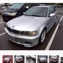 5MT 2ドアクーペ　ドリフトに! BMW 318CI E46 左ハンドルの画像