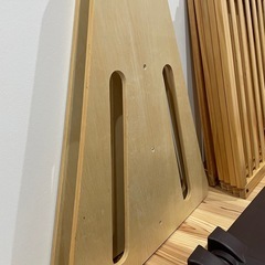 【値下げ】日本育児　木製パーテーション　FLEX400-Wの画像