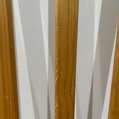 【値下げ】日本育児　木製パーテーション　FLEX400-Wの画像