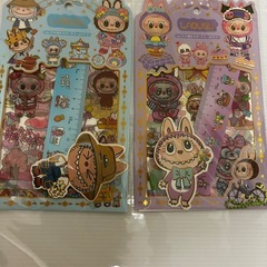 ラブブ線引き入りシールセットの画像