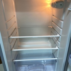 【差し上げます・庫内きれいです】 冷蔵庫 完動品 2015年製 SHARP シャープ SJ-H12Y-Sの画像