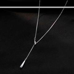 ティアドロップ　雫　ネックレス　新品の画像