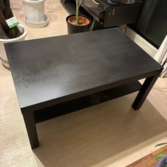 【受付終了】　IKEA ブラックテーブルの画像