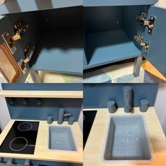 LOWYA minico おままごとキッチン 木製の画像