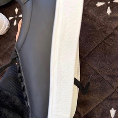ブラック　スニーカー　23.5cmの画像