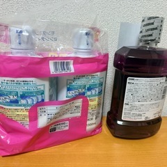 ★液体歯磨 モンダミン LISTERINE 新品未開封 三本セット はやいものごち早い者勝ちの画像