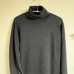 【新品タグ付き】【slattgir】　高身長　ハイネックニットワンピース（トールサイズ）　TMの画像